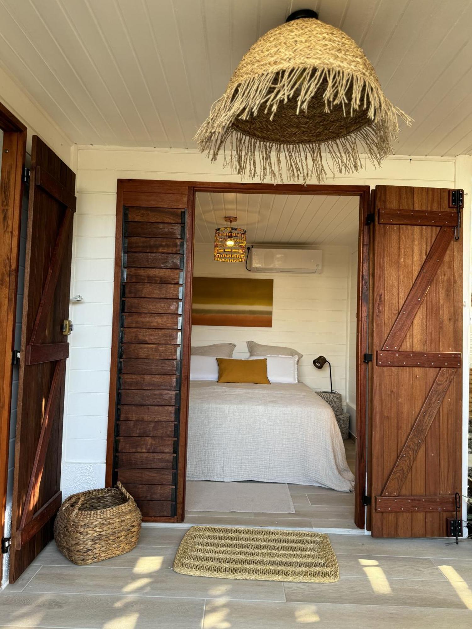 Les Cabanes Cosy A 2 Pas Du Lagon - Charme Et Confort Le Francois Exterior photo