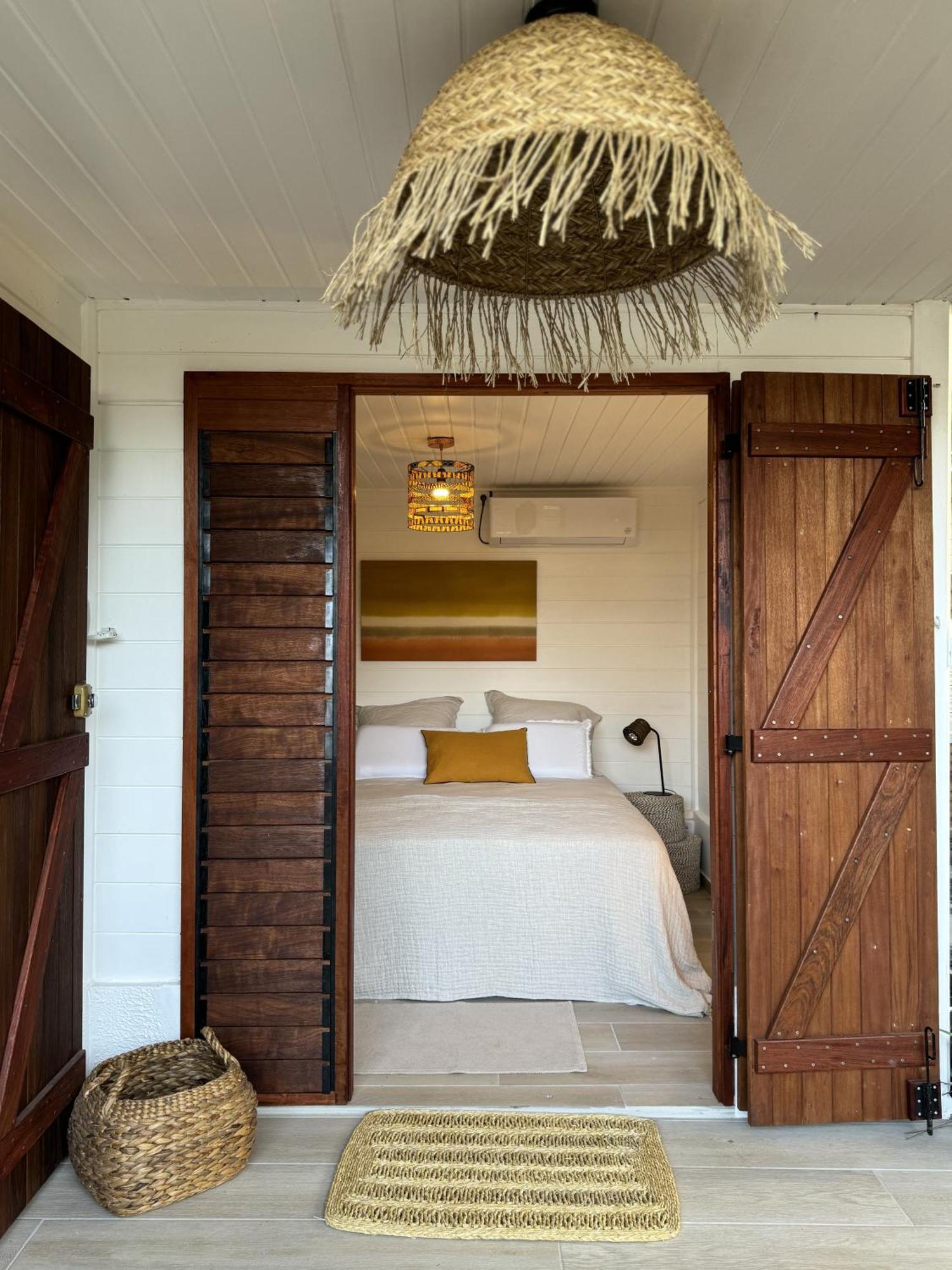 Les Cabanes Cosy A 2 Pas Du Lagon - Charme Et Confort Le Francois Exterior photo