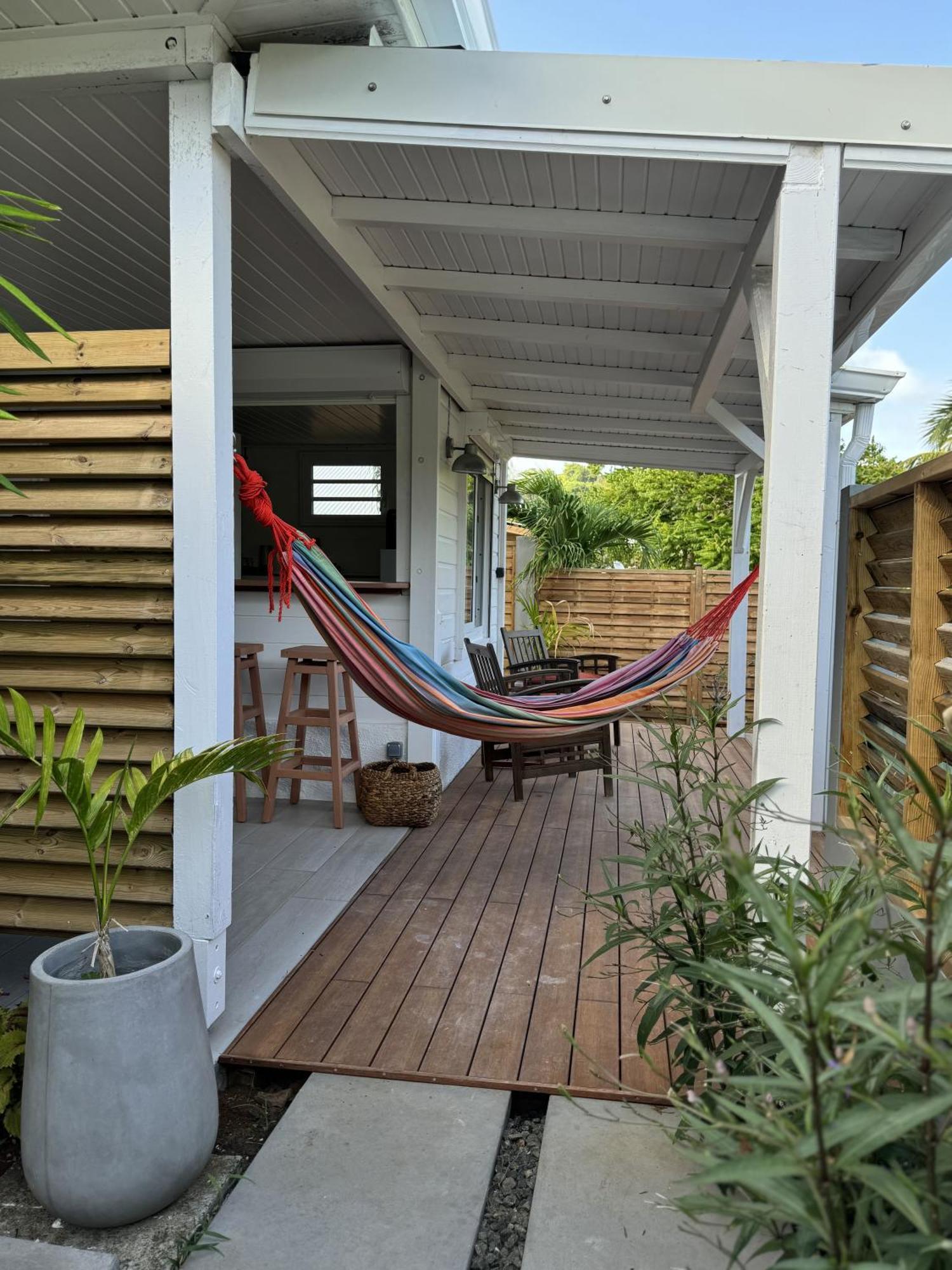 Les Cabanes Cosy A 2 Pas Du Lagon - Charme Et Confort Le Francois Exterior photo