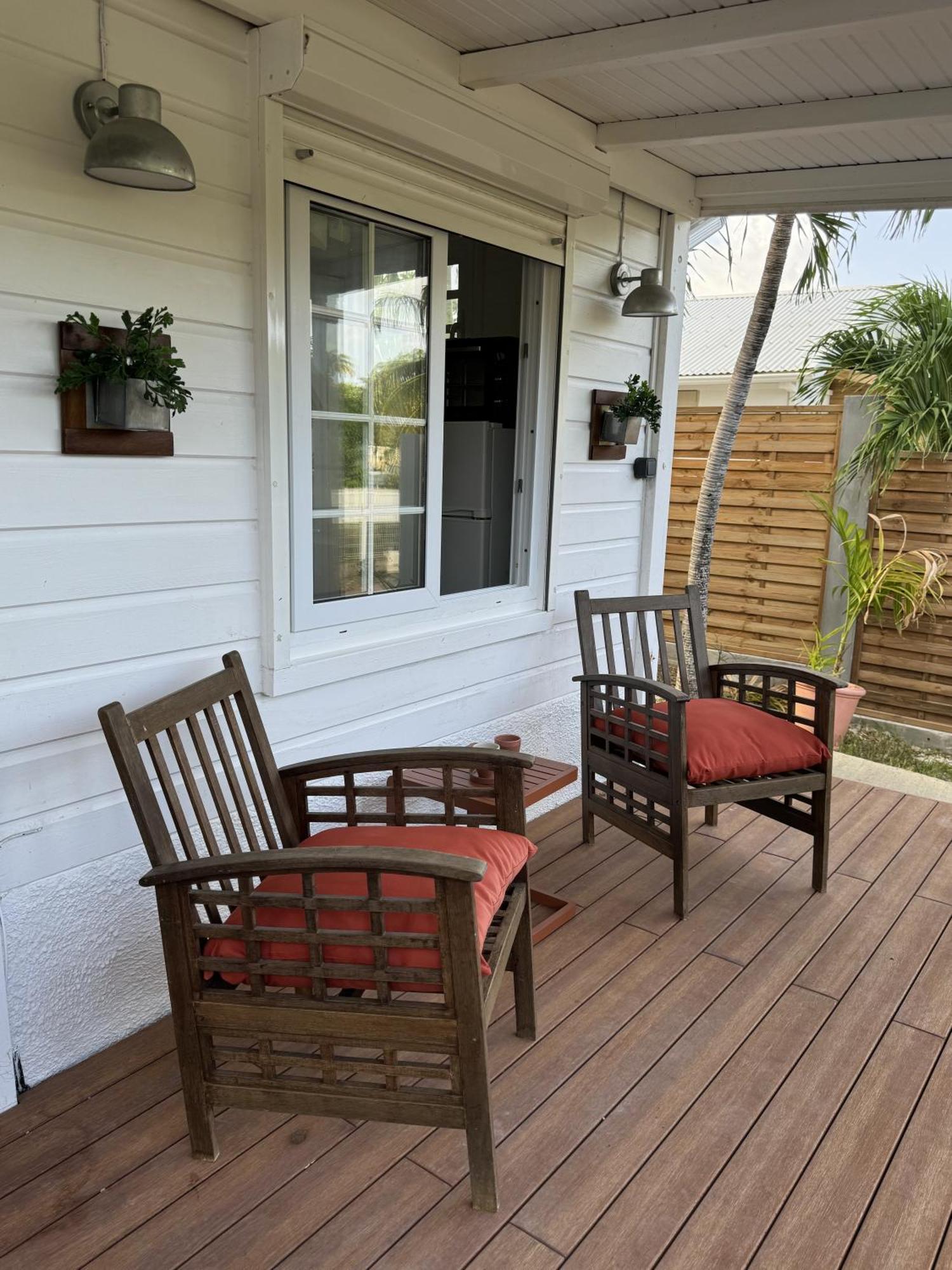 Les Cabanes Cosy A 2 Pas Du Lagon - Charme Et Confort Le Francois Exterior photo