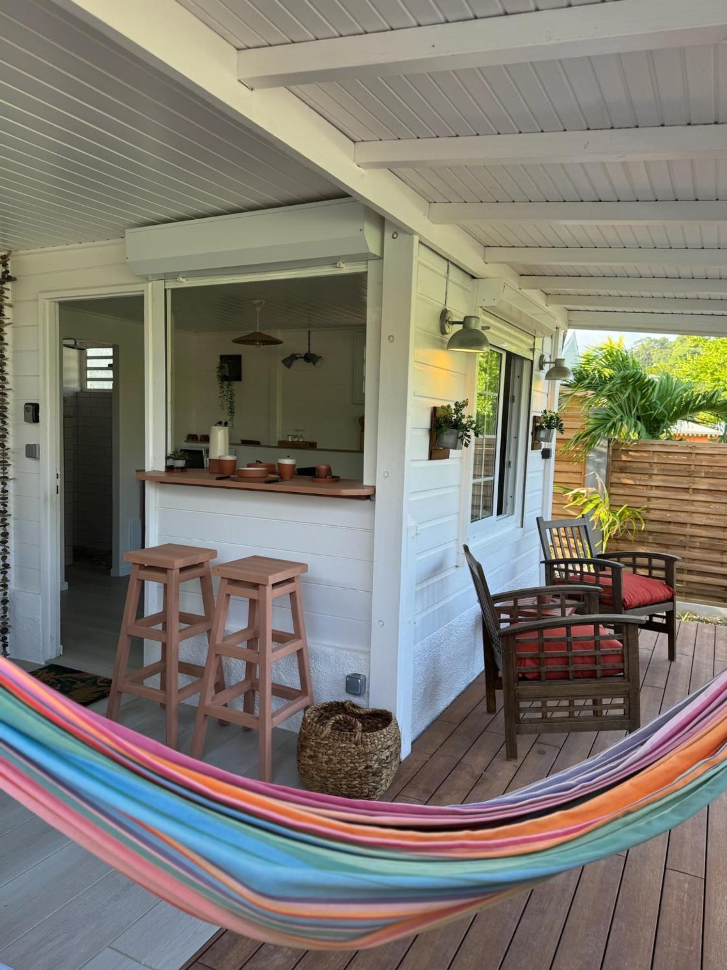 Les Cabanes Cosy A 2 Pas Du Lagon - Charme Et Confort Le Francois Exterior photo
